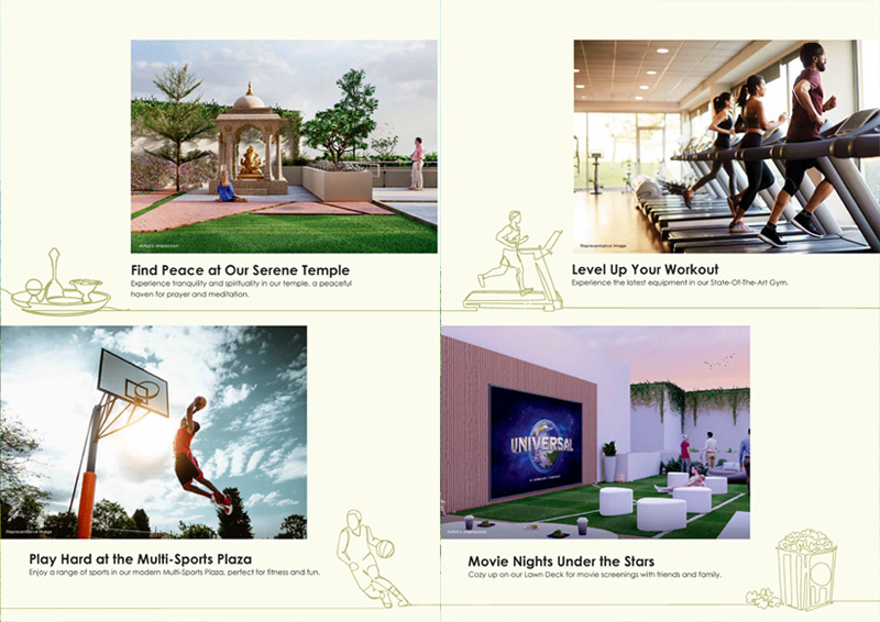 Podium Leisure Spaces at Bhoomi Serenity Kharghar