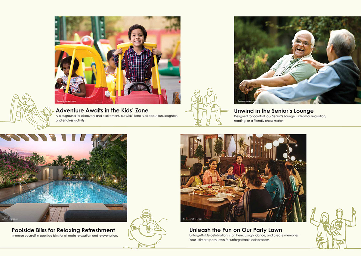 Experience Luxury Rooftop Amenities at Bhoomi Serenity